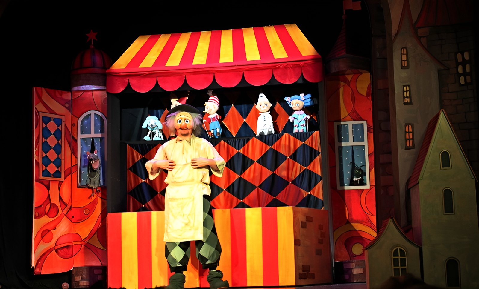 

Билеты на Приключения Буратино (Театр кукол им. Светильникова)