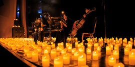 Рок-хиты на органе при свечах