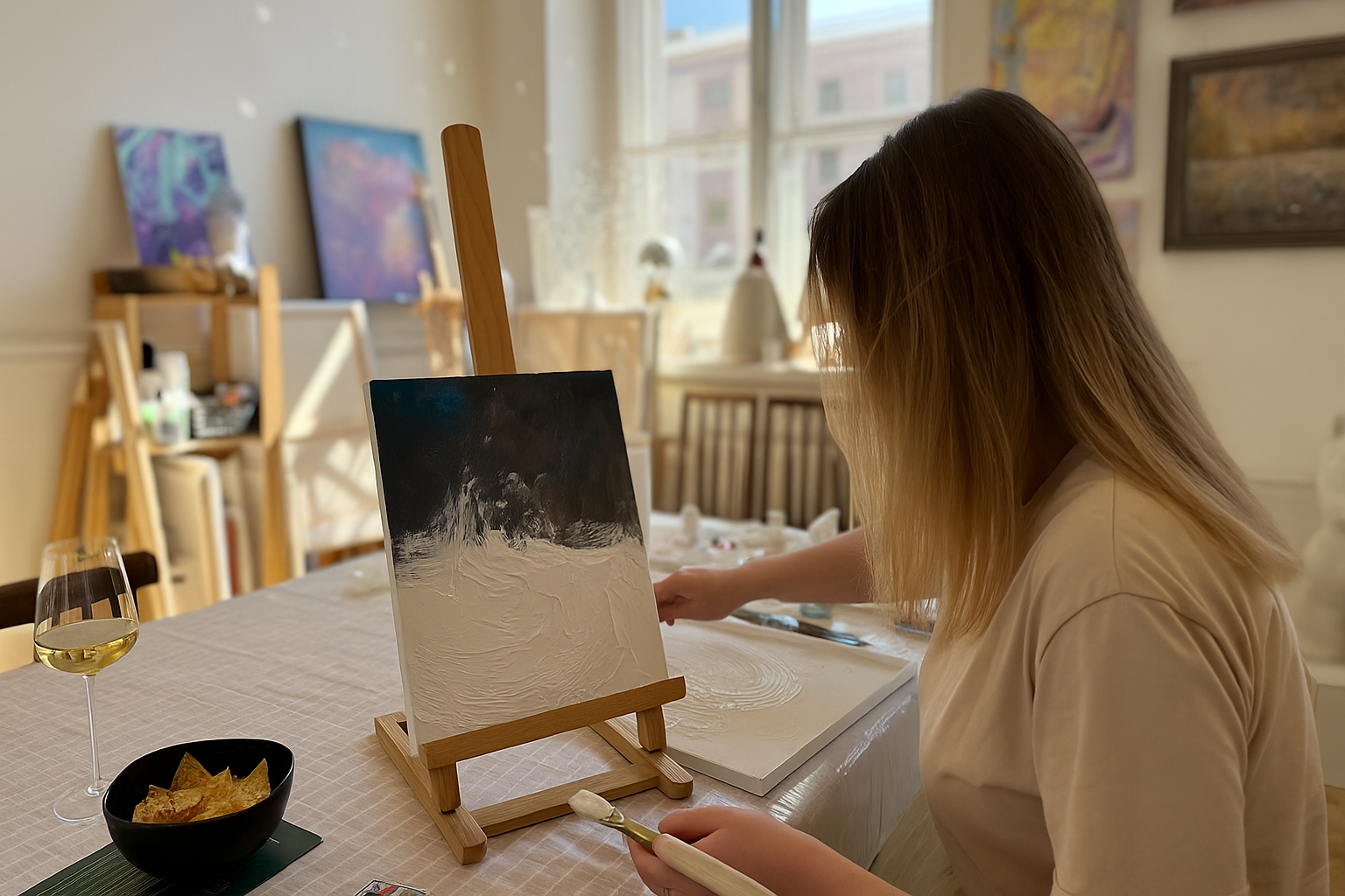 

Билеты на Арт-пятница в творческой мастерской (Арт-студия Кати Звездиной)