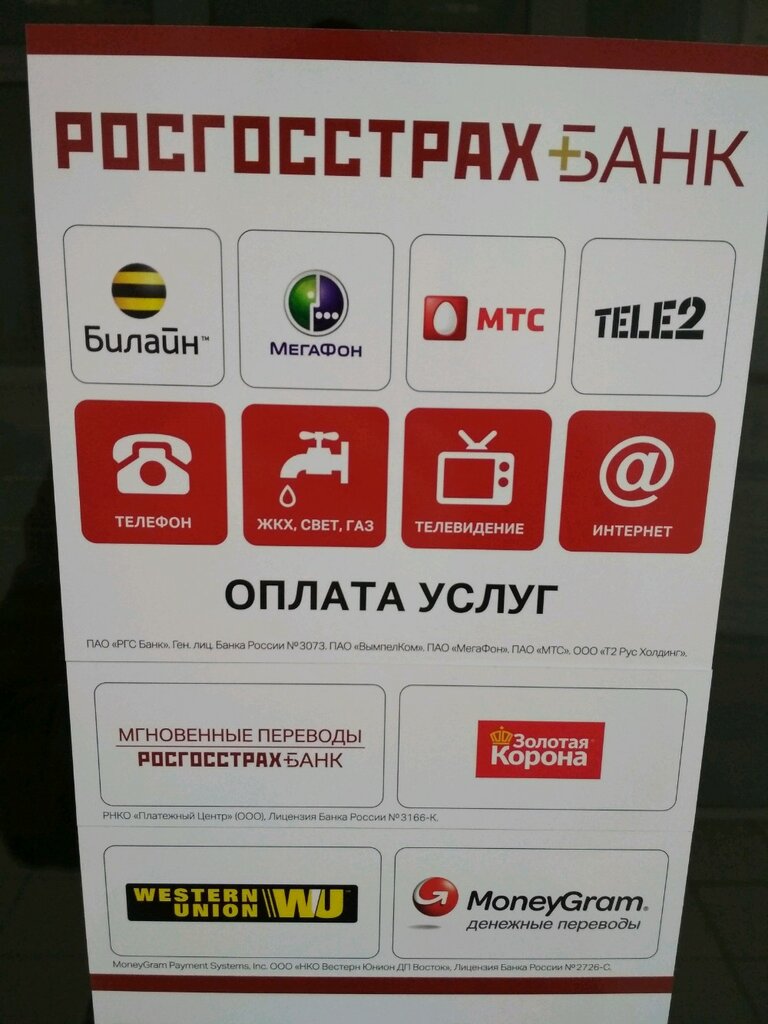 Bank Rosgosstrakh Bank, Moscow, photo