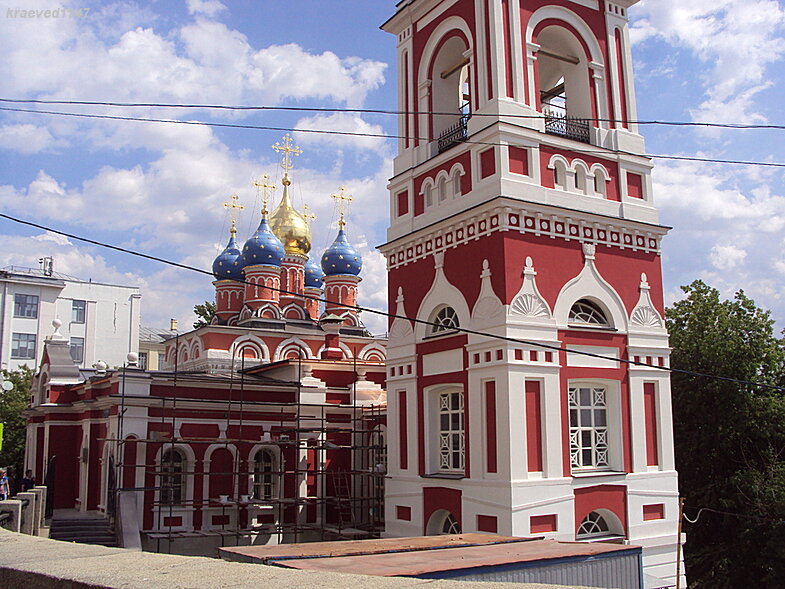 Церковь георгия победоносца в москве