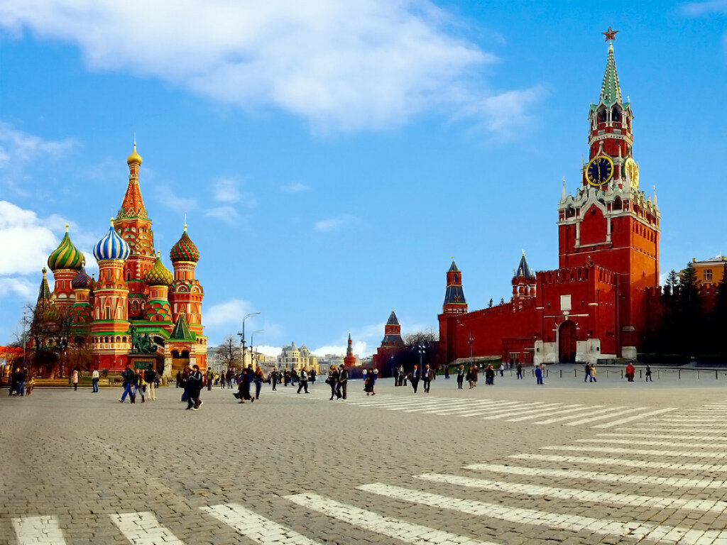 Красная площадь, достопримечательность, Россия, Москва, Красная площадь ...