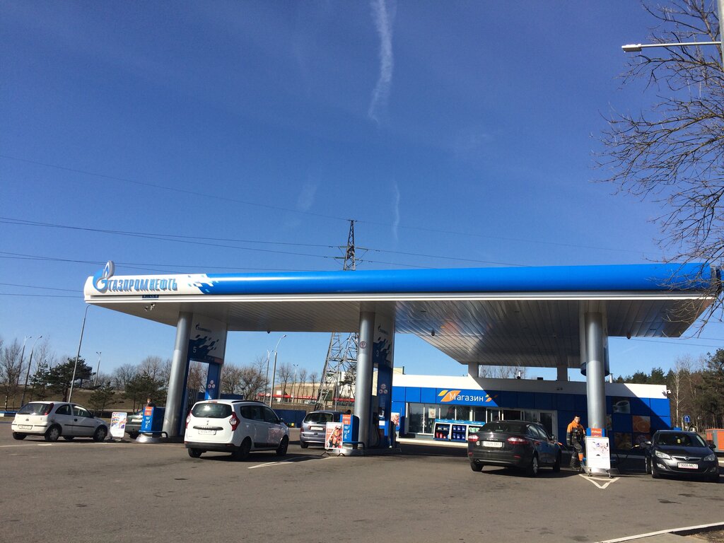 Gas station Gazpromneft, Minsk, photo