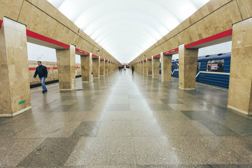 Выборгская (ул. Смолячкова, 21, Санкт-Петербург), станция метро в Санкт‑Петербурге