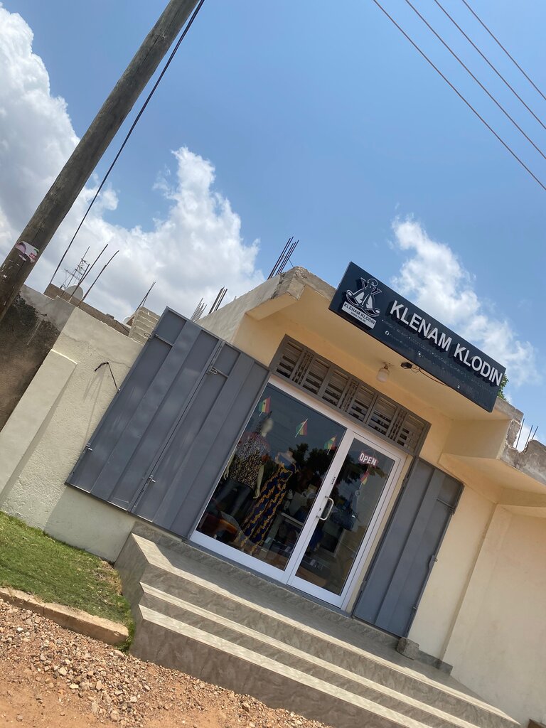 Clothing store Klenam Klodin, Accra, photo