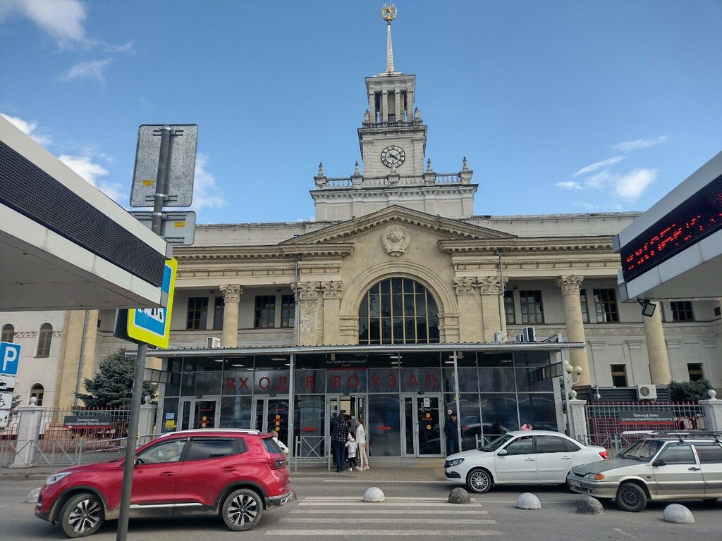 Tren garları СевКавРДЖВ, Krasnodar, foto