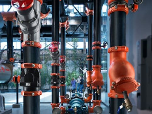 Pipes and accessories Victaulic Middle East, Dubai, photo