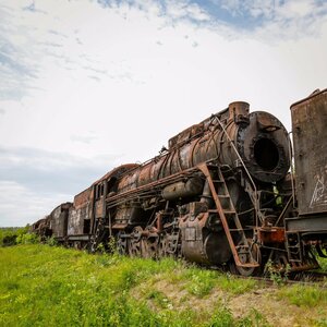 Steam Locomotive Cemetery (Perm Territory, Kishertskiy munitsipalny okrug) ، معلم جذب سياحي