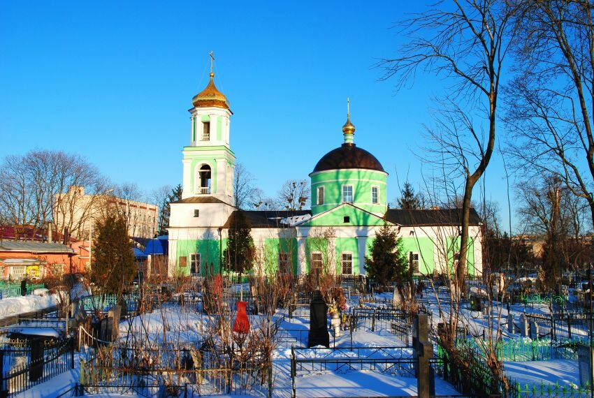Церковь троицы живоначальной ул лескова 17а фото