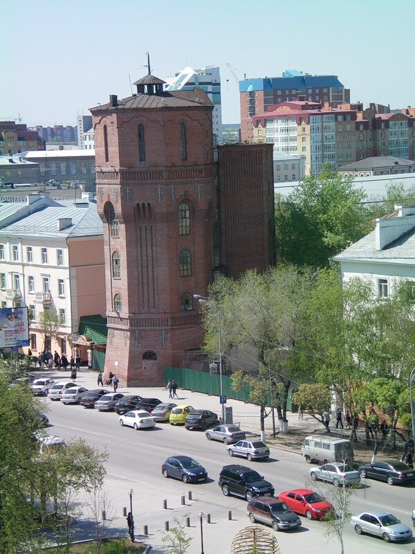 Водонапорная башня тюмень