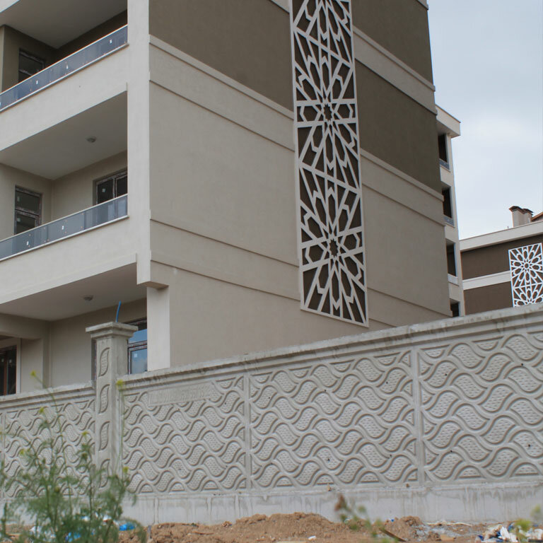 Concrete, concrete products Yildiz Concrete Garden Wall Construction Molds and Manufacturing, Konya, photo