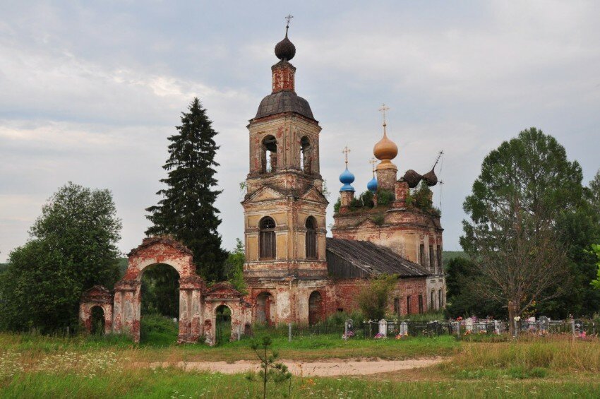 Ярославская область Поздние храмы