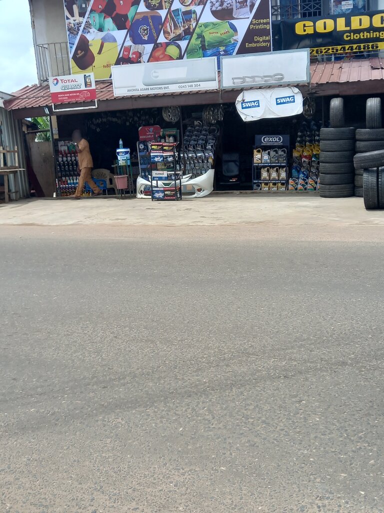 Auto parts and auto goods store Akonta Asare Motors, Accra, photo