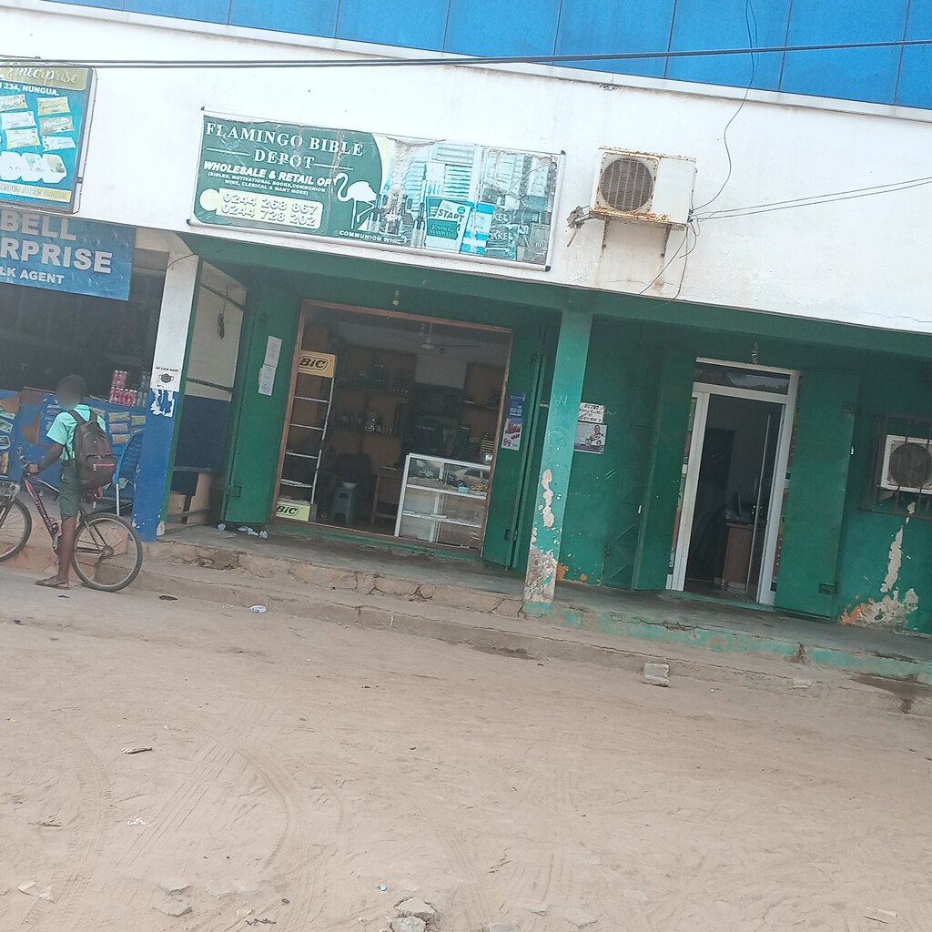 Bookstore Flamingo, Earth, photo