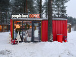 People Love Coffee (derevnya Enkolovo, KP Okhtinskiy park, ulitsa Okhtinskaya Perspektiva, 1А) ، مقهى