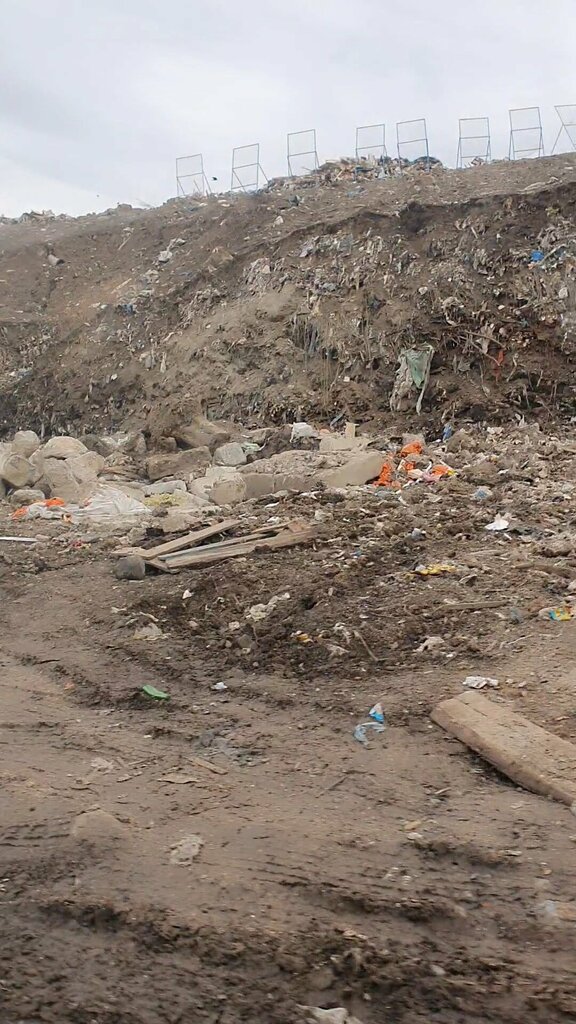 Полигон, захоронение отходов Городская свалка, Новосибирская область, фото