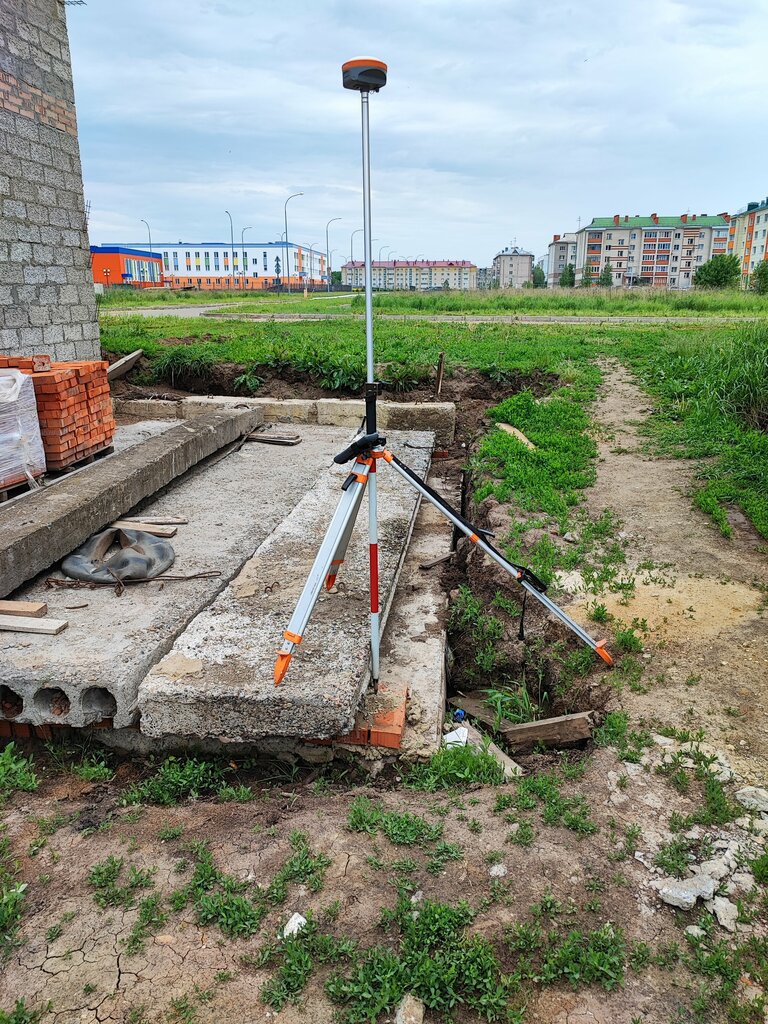 أعمال المسح Cadastral engineer Shchekin I. V. ، ، صورة