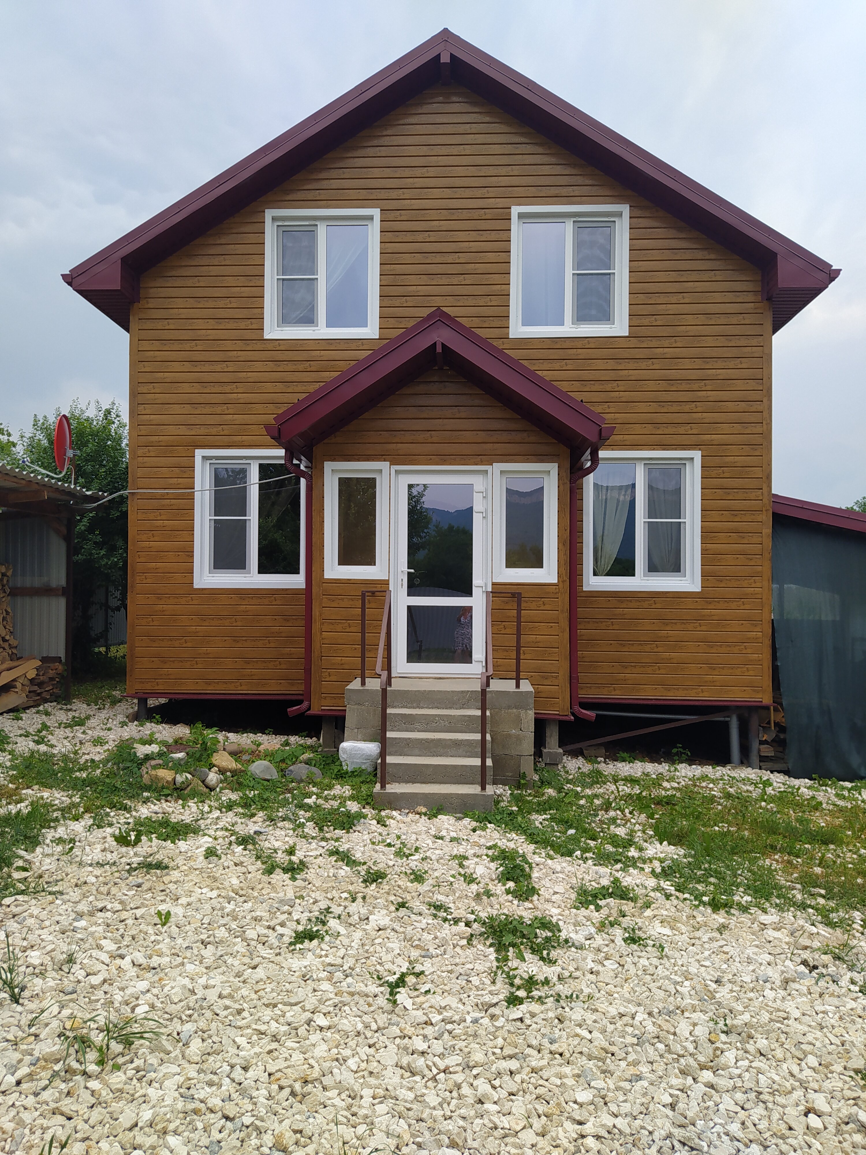 Фото Эко-Дача с видом на горы