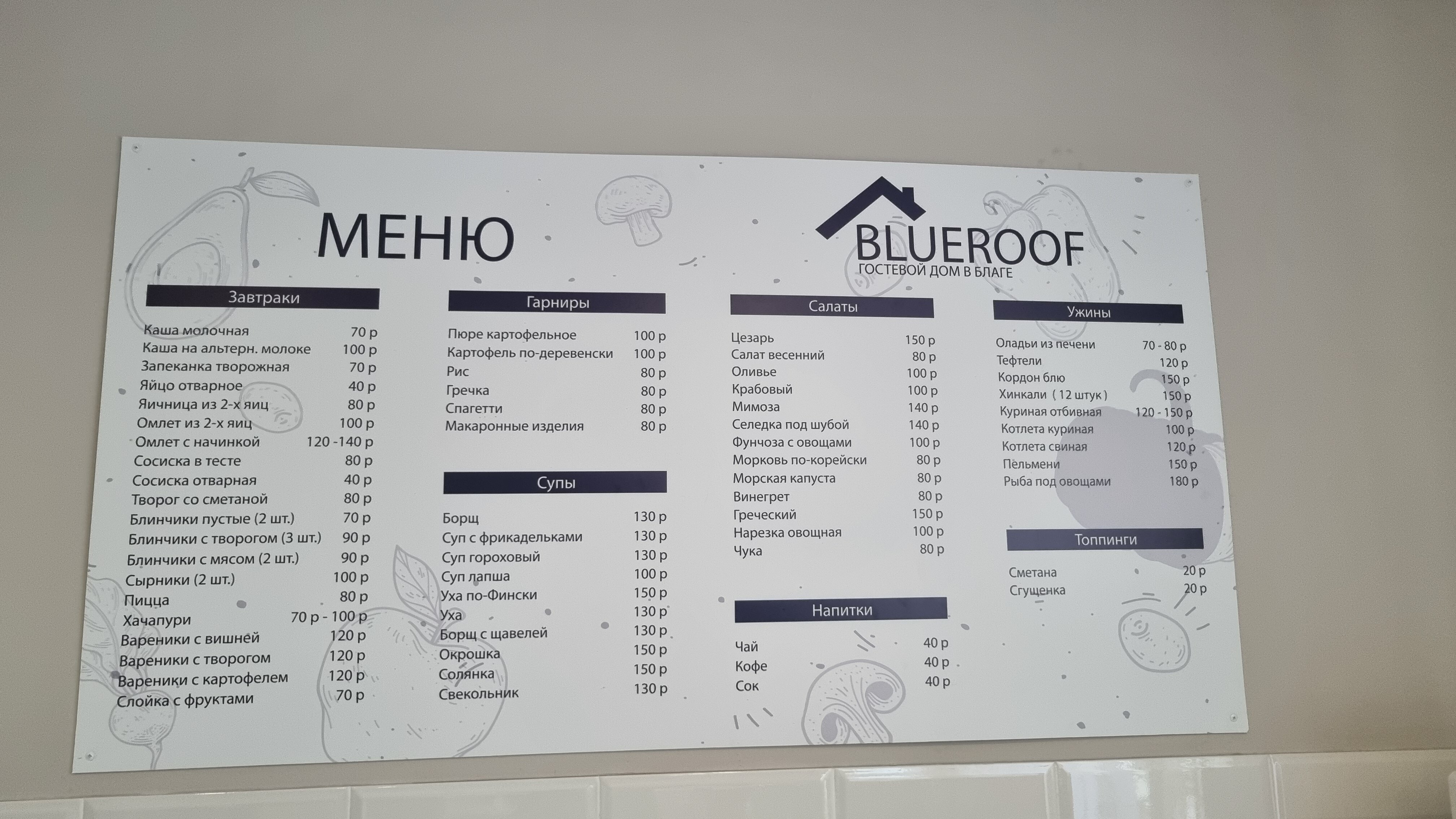 Фото Синяя Крыша