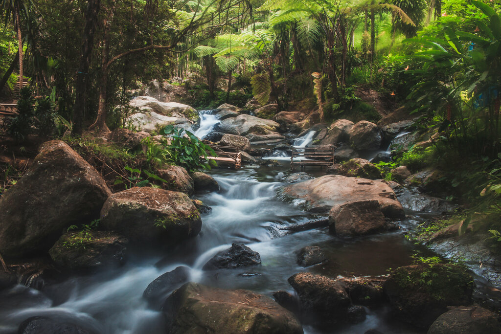 Waterfall Coban Siuk Waterfall, East Java, photo