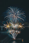 Salut Rossii 24 (Marii Ulyanovoy Street, 17А), fireworks and pyrotechnics
