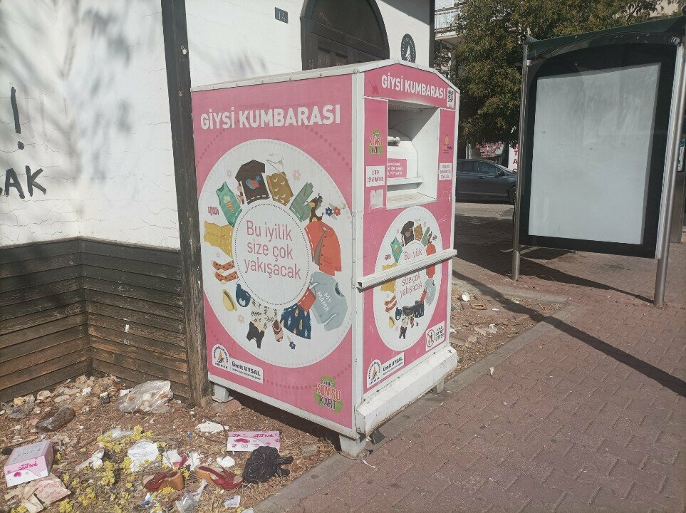 Charity container Clothing Bin, Antalya, photo