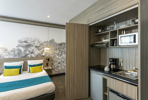 Гостиница Nemea Apparthotel Paris Levallois в Леваллуа-Перре