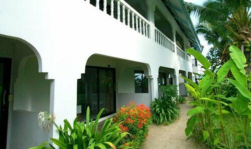Гостиница Asia Blue - Beach Hostel Hacienda - Deluxe Double or Twin Room With Sea View