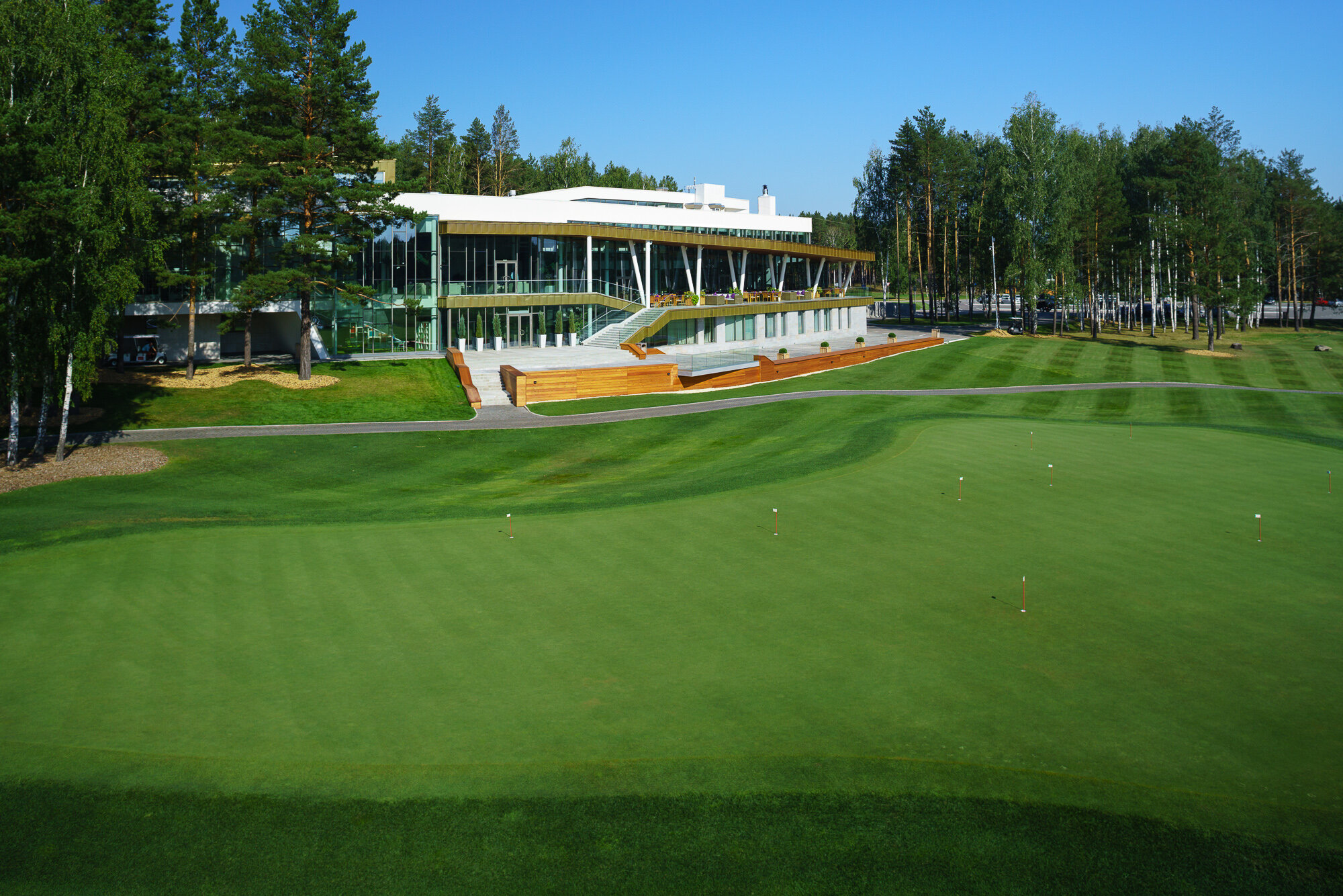 Pine Creek Golf Resort обновил тренировочные зоны