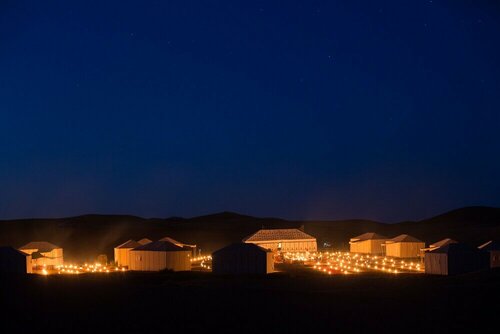 Гостиница Merzouga Luxury Desert Lodge