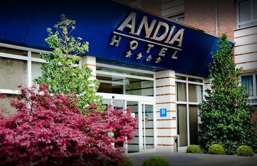 Внешний вид отеля Hotel Andia в Оркойене, фото 1