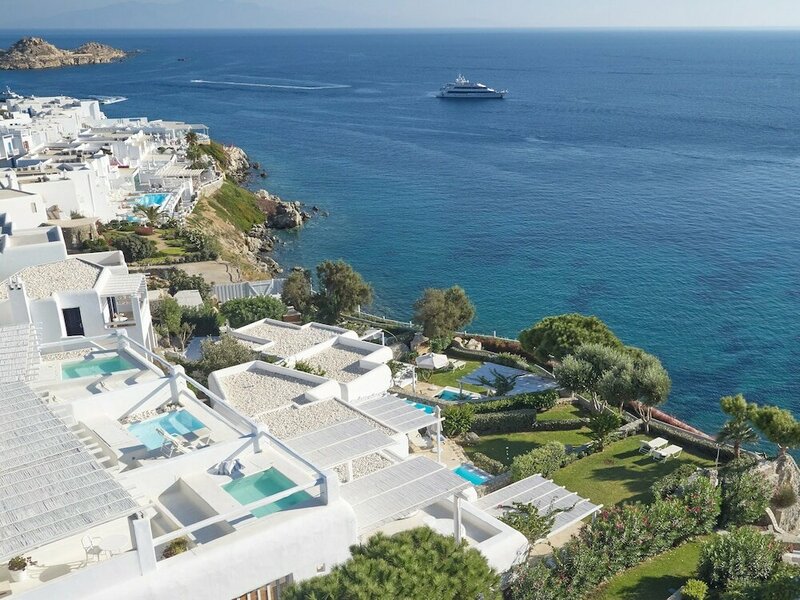 Гостиница Mykonos Blu Grecotel Boutique Resort