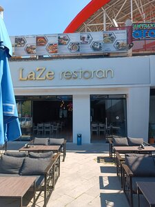 LaZe Restaurant (Antalya, Muratpaşa, Meltem Mah., İsmail Baha Sürelsan Cad., 2/9), restoran  Muratpaşa'dan