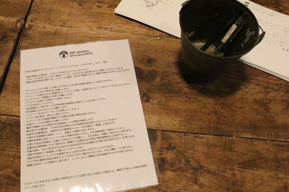 Фото Fan Aburatsu Sports Bar & Hostel