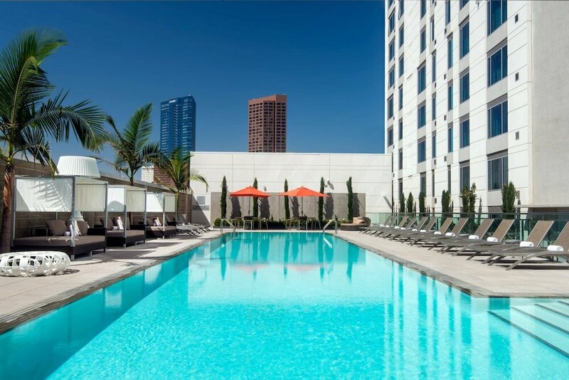 Гостиница Courtyard by Marriott Los Angeles L. A. Live в Лос-Анджелесе