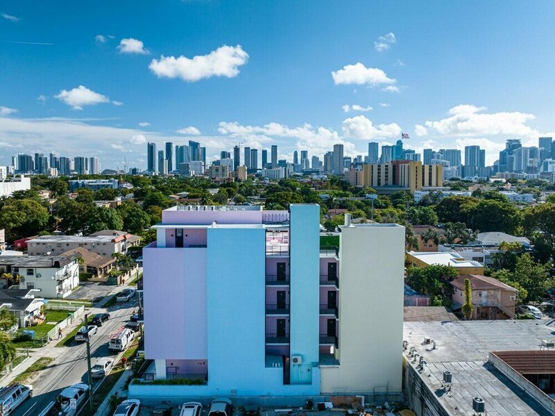 Гостиница Pastel Apartments в Майами