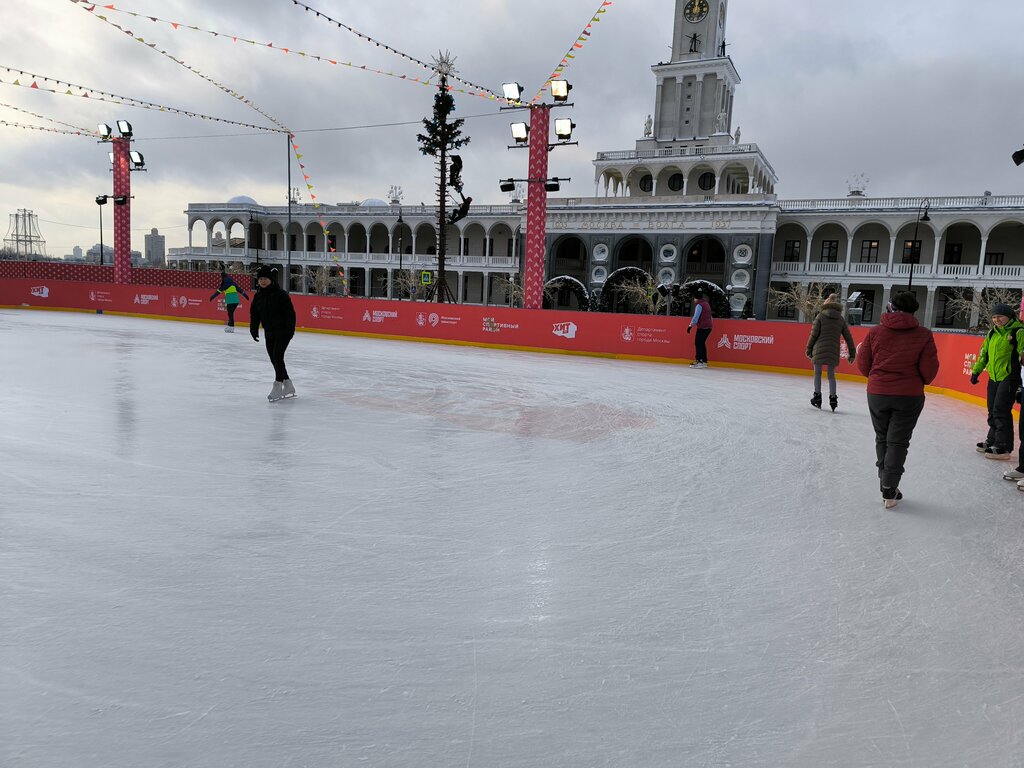 Ice rink Katok, Moscow, photo