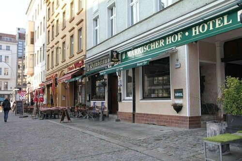 Гостиница Hotel M& xE4; rkischer Hof в Берлине