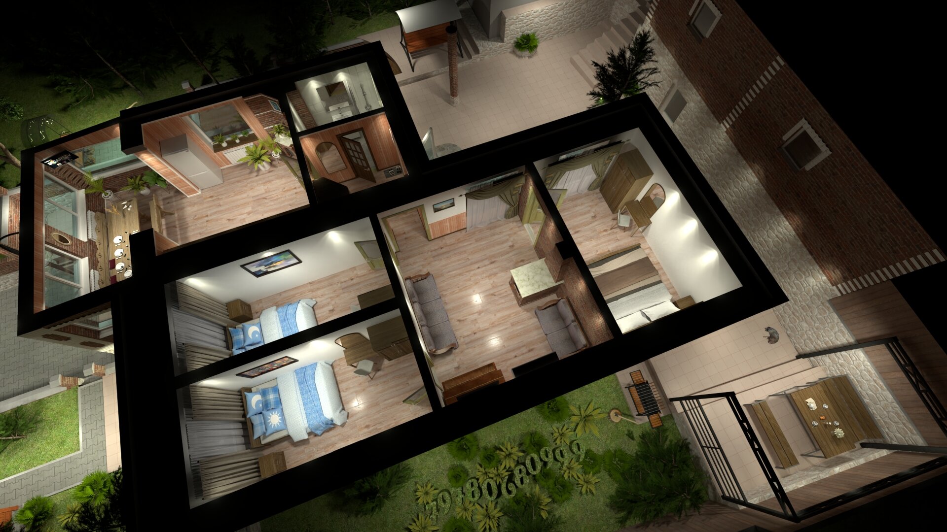 Фото Можжевеловый дворик