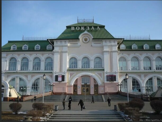 Железнодорожная станция Вокзал Хабаровск-1, Хабаровск, фото