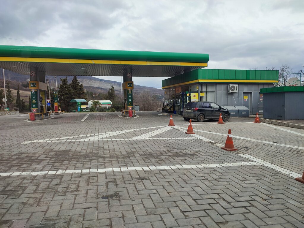 Gas station Atan, Republic of Crimea, photo