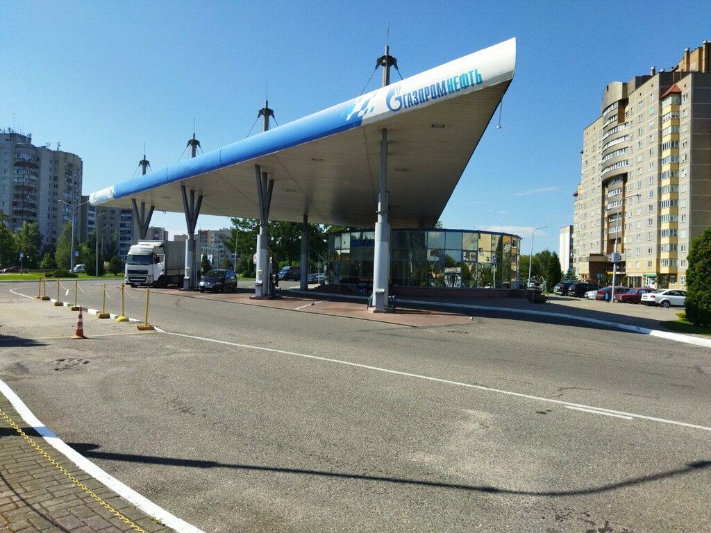 Gas station Gazpromneft, Grodno, photo