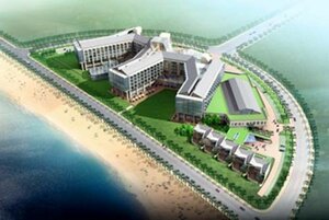 Гостиница Sheraton Yantai Golden Beach Resort