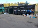 Контейнер для вторсырья (Moscow Region, Kotelniki, Kuzminskaya Street), waste sorting