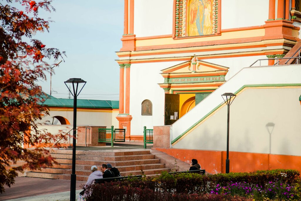Православный храм Собор Богоявления Господня, Иркутск, фото