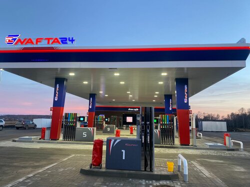 Gas station Nafta24, Novosibirsk Oblast, photo