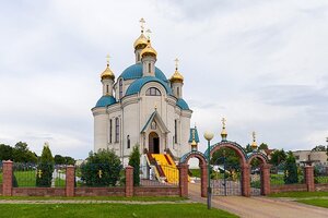 Церковь Благовещения Пресвятой Богородицы (Брестская область, Брестский район, поселок Большие Мотыкалы), православный храм в Брестской области