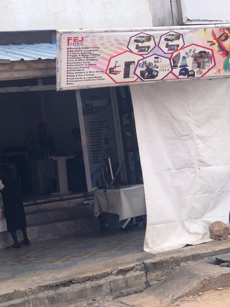 Printing services Pej Press, Accra, photo