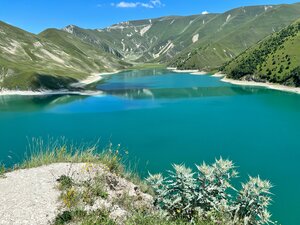 Kazenoy-Am Lake (ozero Kezenoyam), landmark, attraction