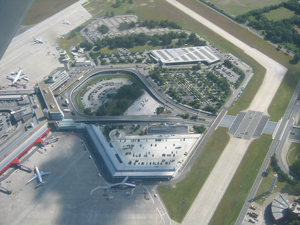 Landmark, attraction Berlin Tegel airport building, Berlin, photo